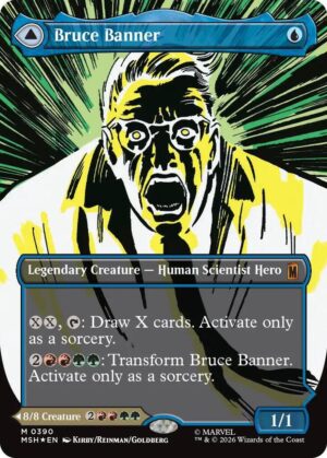 Bruce Banner (Borderless) - 390: Marvel Super Heroes