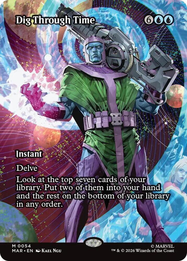 Dig Through Time (Borderless) - 54: Marvel Universe Eternal-Legal