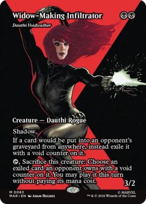 Widow-Making Infiltrator - Dauthi Voidwalker (Borderless) - 63: Marvel Universe Eternal-Legal