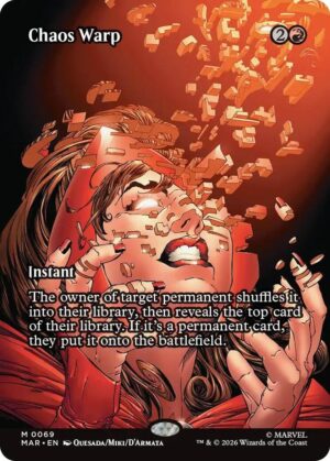 Chaos Warp (Borderless) - 69: Marvel Universe Eternal-Legal
