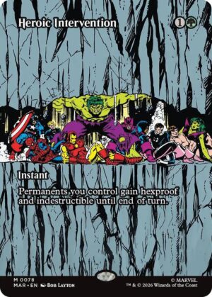 Heroic Intervention (0078) (Borderless) - 78: Marvel Universe Eternal-Legal