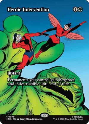 Heroic Intervention (0079) (Borderless) - 79: Marvel Universe Eternal-Legal