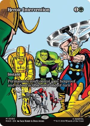 Heroic Intervention (0080) (Borderless) - 80: Marvel Universe Eternal-Legal