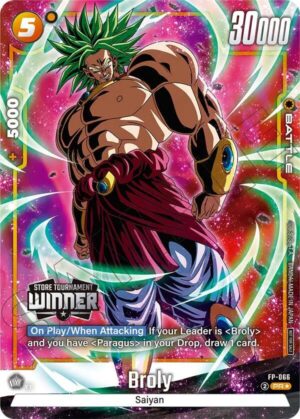 Broly (Tournament Pack -Winner- 09) - FP-066: Tournament and Championship Promos