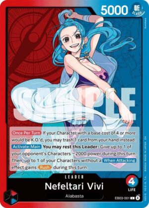 Nefeltari Vivi (001) - EB03-001: Extra Booster: One Piece Heroines Edition