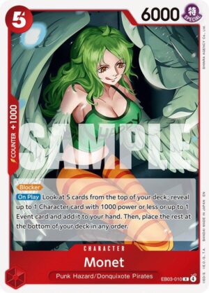 Monet - EB03-010: Extra Booster: One Piece Heroines Edition