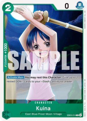 Kuina - EB03-014: Extra Booster: One Piece Heroines Edition