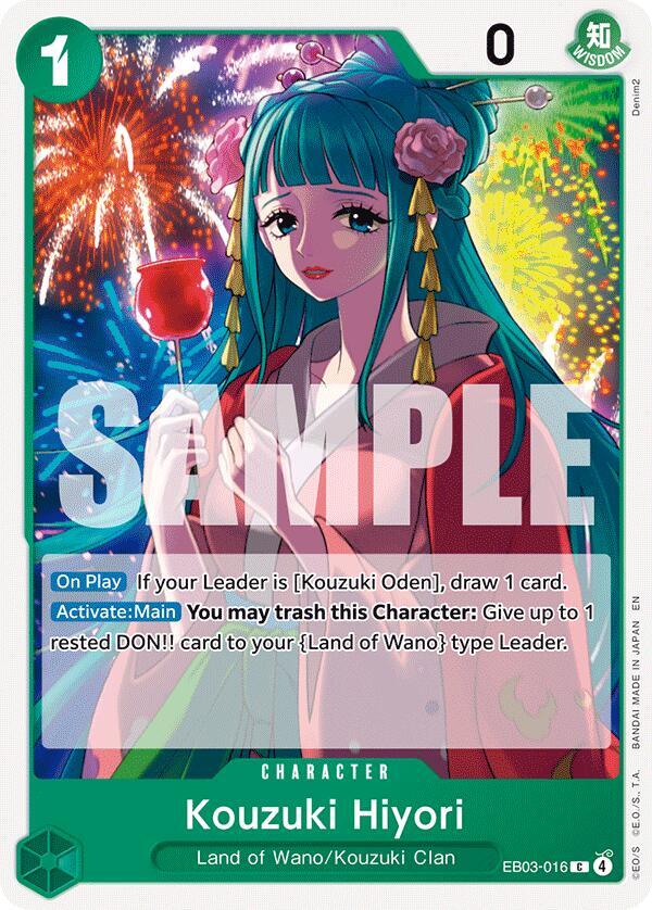 Kouzuki Hiyori - EB03-016: Extra Booster: One Piece Heroines Edition