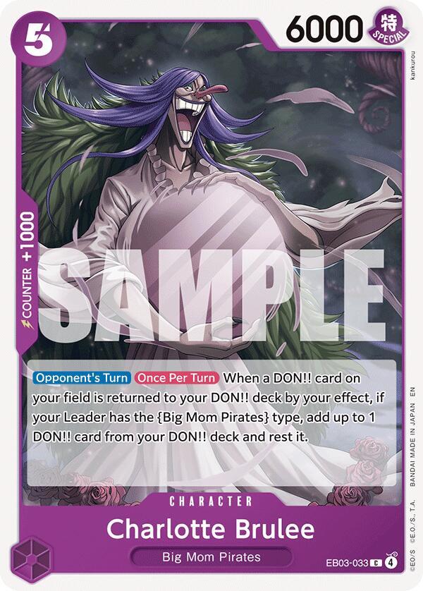 Charlotte Brulee - EB03-033: Extra Booster: One Piece Heroines Edition