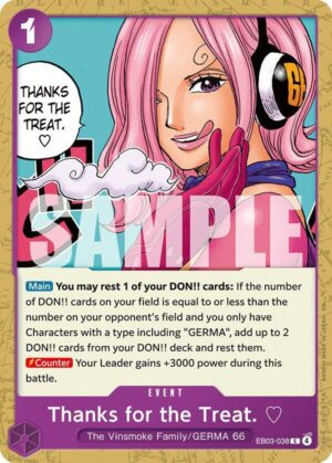 Thanks for the Treat. - EB03-038: Extra Booster: One Piece Heroines Edition