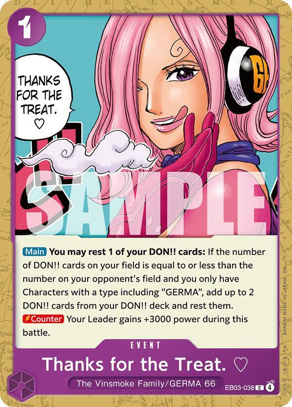 Thanks for the Treat. - EB03-038: Extra Booster: One Piece Heroines Edition