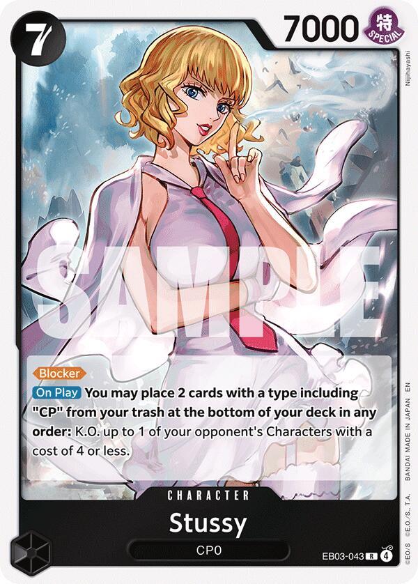 Stussy - EB03-043: Extra Booster: One Piece Heroines Edition