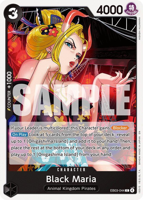 Black Maria - EB03-044: Extra Booster: One Piece Heroines Edition