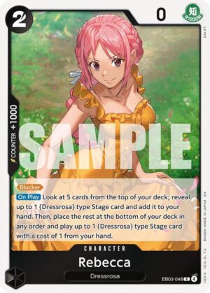Rebecca - EB03-048: Extra Booster: One Piece Heroines Edition