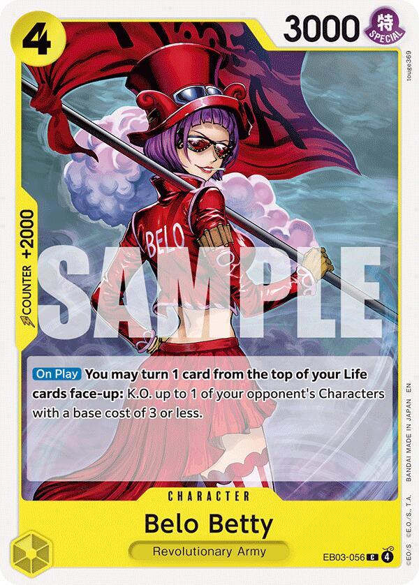 Belo Betty - EB03-056: Extra Booster: One Piece Heroines Edition