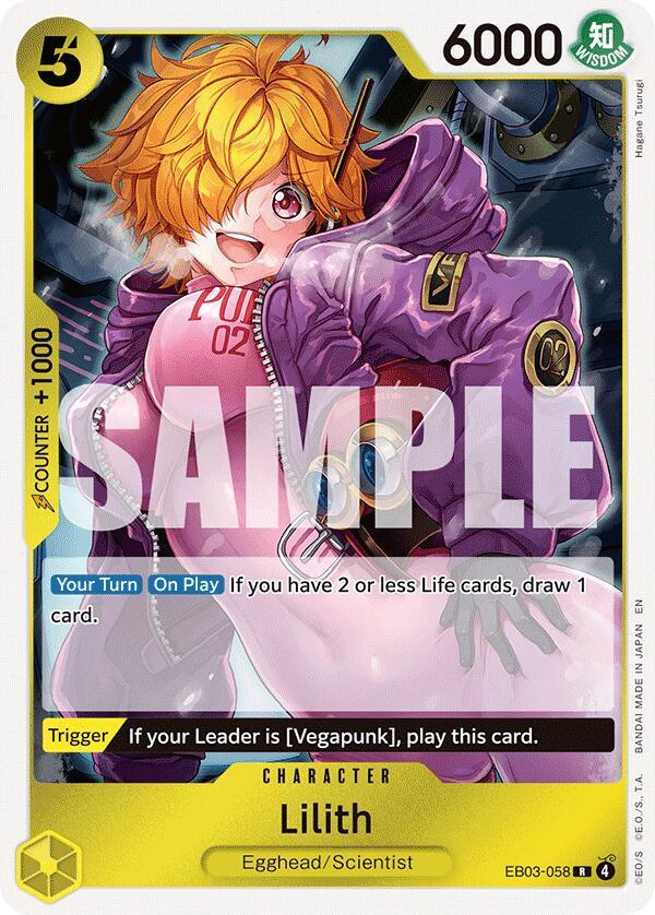 Lilith - EB03-058: Extra Booster: One Piece Heroines Edition