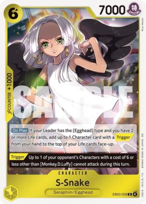 S-Snake - EB03-059: Extra Booster: One Piece Heroines Edition