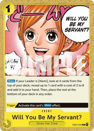 Will You Be My Servant? - EB03-060: Extra Booster: One Piece Heroines Edition