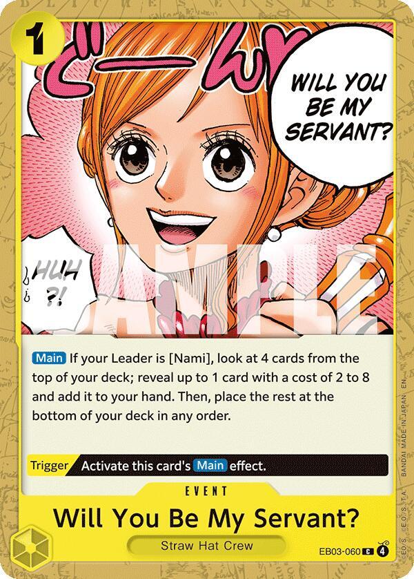 Will You Be My Servant? - EB03-060: Extra Booster: One Piece Heroines Edition