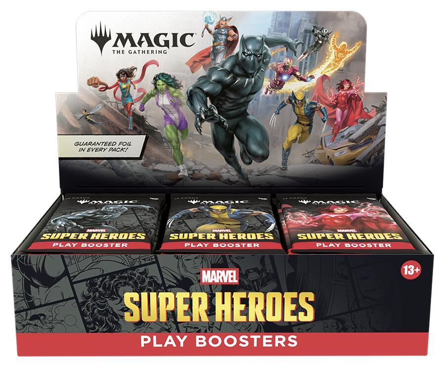 Marvel Super Heroes - Play Booster Display: Marvel Super Heroes