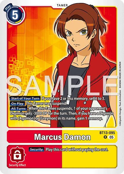 Marcus Damon - BT13-095 (Reprint) - BT13-095 R: Advanced Booster Digimon Generation