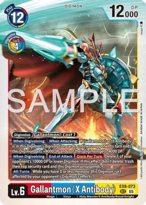 Gallantmon (X Antibody) (Reprint) - EX8-073 SEC: Advanced Booster Digimon Generation