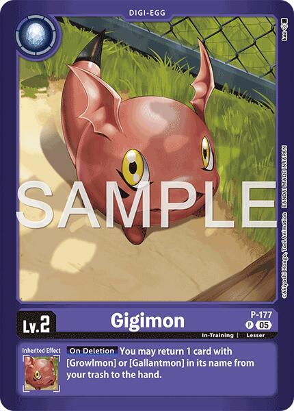 Gigimon - P-177 P: Limited Card Pack -Another Knight-
