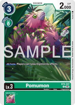 Pomumon (Reprint) - BT9-047 C: Advanced Booster Digimon Generation