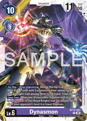 Dynasmon - BT13-087 (Reprint) - BT13-087 R: Advanced Booster Digimon Generation
