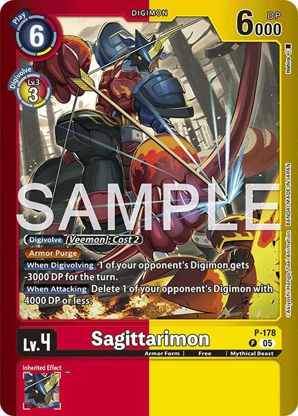 Sagittarimon - P-178 P: Limited Card Pack -Another Knight-