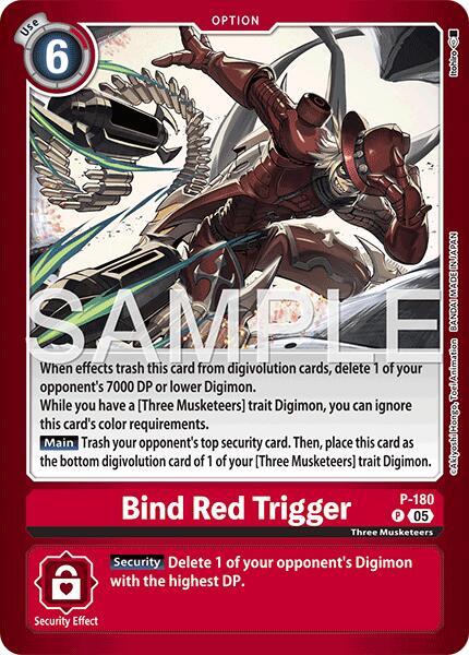 Bind Red Trigger - P-180 P: Limited Card Pack -Another Knight-