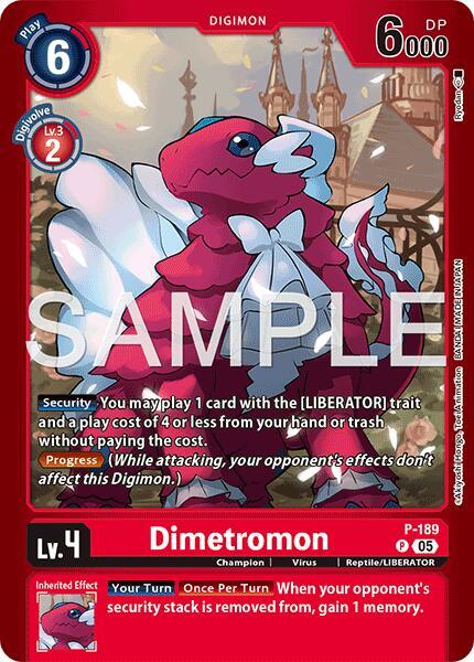 Dimetromon - P-189 - P-189 P: Limited Card Pack -Another Knight-