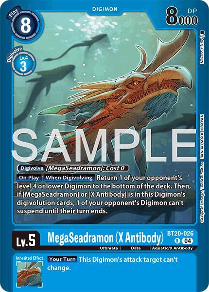 MegaSeadramon (X Antibody) - BT20-026 R: Limited Card Pack -Another Knight-