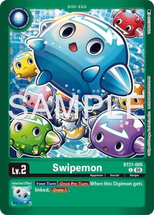 Swipemon - BT21-005 C: Limited Card Pack -Another Knight-