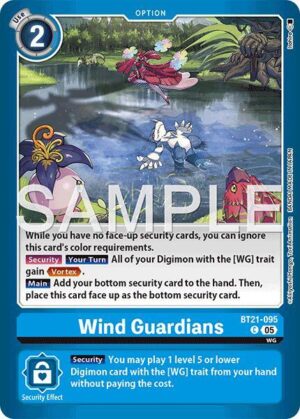 Wind Guardians - BT21-095 C: Limited Card Pack -Another Knight-