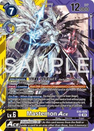 Mastemon ACE - EX6-029 SR: Limited Card Pack -Another Knight-