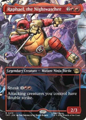 Raphael, the Nightwatcher (Borderless) - 213: Teenage Mutant Ninja Turtles