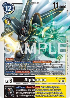 Alphamon (Reprint) - BT20-056 R: Advanced Booster Digimon Generation