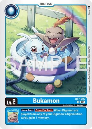 Bukamon (Reprint) - BT7-002 U: Advanced Booster Digimon Generation
