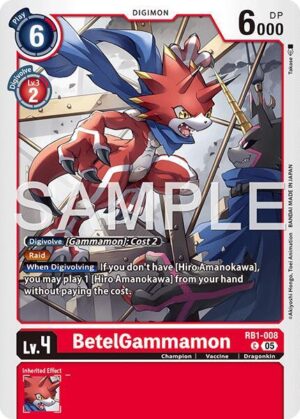 BetelGammamon - RB1-008 (Reprint) - RB1-008 C: Advanced Booster Digimon Generation