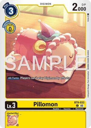 Pillomon (Reprint) - BT9-033 C: Advanced Booster Digimon Generation