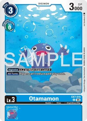 Otamamon (Reprint) - EX7-015 U: Advanced Booster Digimon Generation