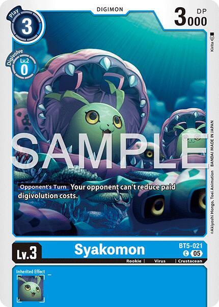 Syakomon (Reprint) - BT5-021 C: Advanced Booster Digimon Generation