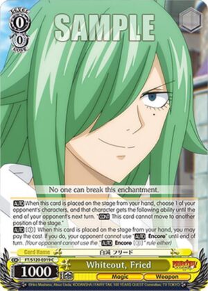 Whiteout, Fried - FT/S120-E019 C: FAIRY TAIL 100 YEARS QUEST