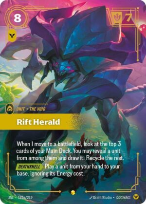Rift Herald (Alternate Art) - 179a/219: Unleashed