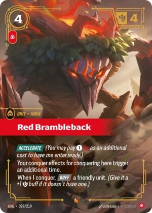 Red Brambleback - 029/219: Unleashed