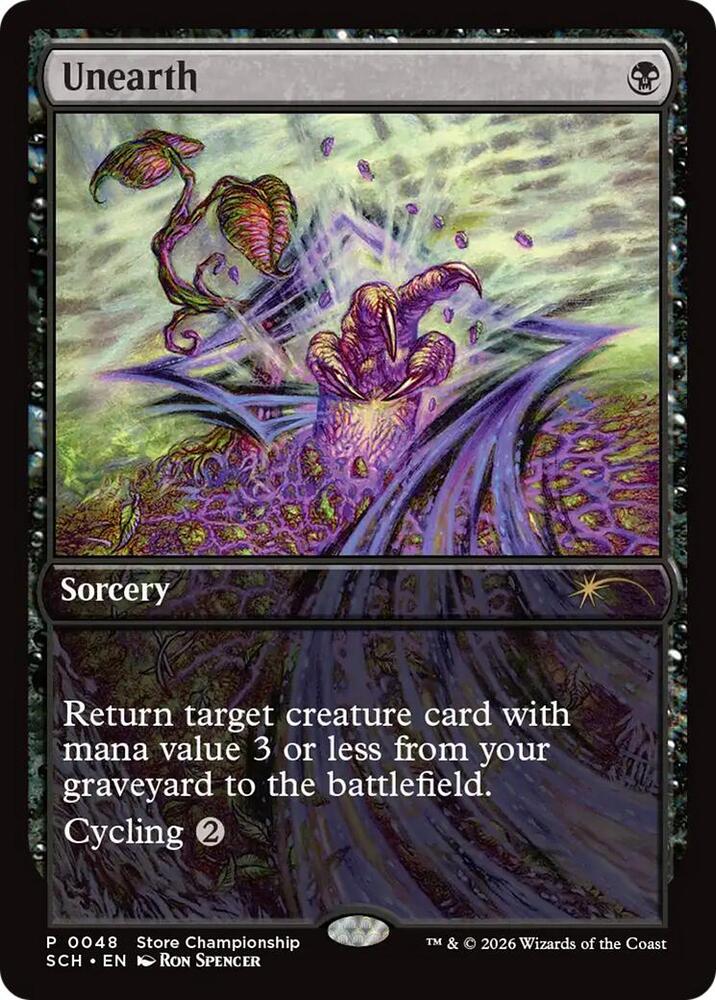 Unearth - 48: Game Day & Store Championship Promos