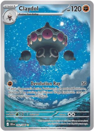 Claydol - 092/086 - 092/086: ME04: Chaos Rising