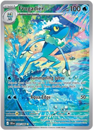 Frogadier - 089/086 - 089/086: ME04: Chaos Rising