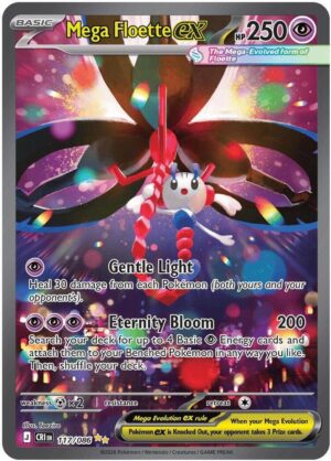 Mega Floette ex - 117/086 - 117/086: ME04: Chaos Rising